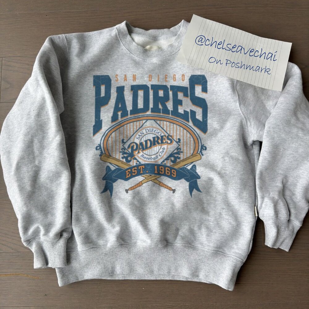 Vintage San Diego Padres Baseball Sweatshirt, Retro MLB San Diego Padres Shirt